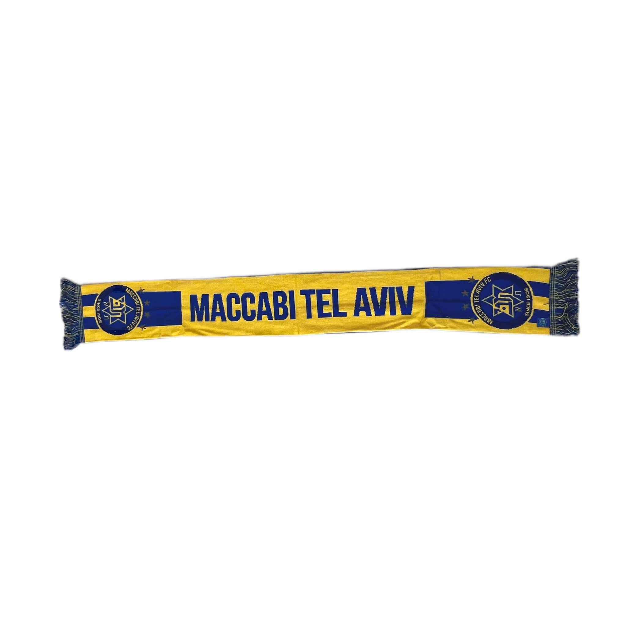 צעיף צמר מכבי תל אביב צעיף צמר מכבי תל אביב